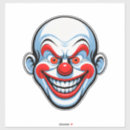 Search for clown face stickers Cartoon