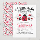 Search for ladybug 1st birthday invitations Girl