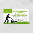 Search for lawn mower business cards Mowing