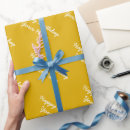 Search for mustard wrapping paper Yellow