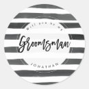 Search for groomsman stickers Proposal