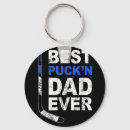 Search for hockey dad key rings Fathers