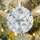 Search for confetti christmas tree decorations Silver