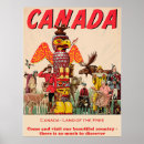 Search for vintage canada posters Illustration