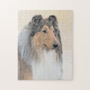 Search for rough collie puzzles Sable