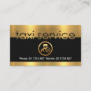 Search for private driver business cards Taxi