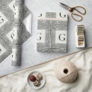Search for black and cream wrapping paper Geometric