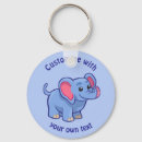 Search for cartoon elephant key rings Animals