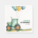 Search for tractor napkins Boy