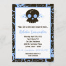 Search for punk baby shower invitations Skull