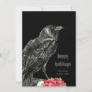 Search for crow christmas cards Raven