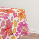 Search for hibiscus tablecloths Orange