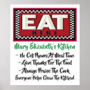 Search for kitchen rules posters Retro