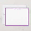 Search for purple note cards Modern