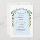 Search for preppy bridal shower invitations Greenery
