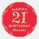 Search for 21st birthday celebration stickers Twenty first birthday