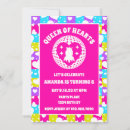 Search for queen of hearts birthday invitations Party