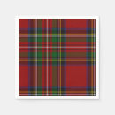 Search for plaid christmas napkins Red and green