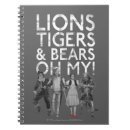 Search for lion notebooks Wizard of oz