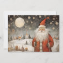 Search for snowy village christmas cards Red