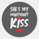 Search for midnight kiss stickers Matching