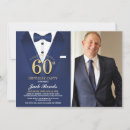 Search for black tie event birthday invitations Tuxedo