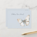 Search for pretty blue butterflies postcards For her