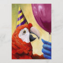 Search for macaw birthday invitations Party