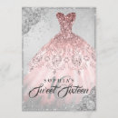 Search for rose sweet 16 invitations 16th