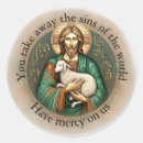 Search for lamb god stickers Catholic