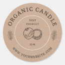 Search for round candle stickers Vintage