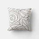 Search for black and white abstract cushions Monochrome