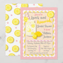 Search for lemonade bridal shower invitations Pink