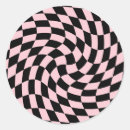 Search for black checked stickers Chequered