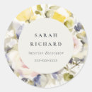 Search for rose garden floral stickers Modern elegant