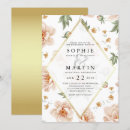 Search for floral engagement party invitations Blush