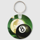 Search for 8 ball round key rings Eight