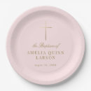 Search for baptism paper plates Elegant