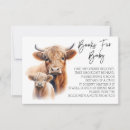 Search for cow baby boy shower invitations Watercolor