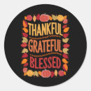 Search for funny pumpkin stickers Thankful