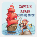 Search for pirate party stickers Treasure
