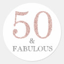 Search for 50 year old birthday stickers Pink