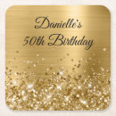 Search for 50th birthday coasters Elegant