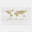 Search for gold world map stickers Elegant