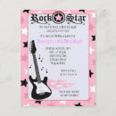Search for rock star birthday invitations Rocker