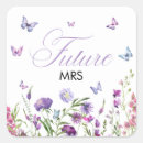 Search for purple wildflower stickers Butterfly