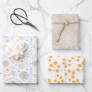 Search for yellow floral wrapping paper Bright