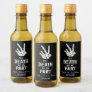 Search for skeleton wine labels Black and white