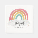 Search for rainbow napkins Boho