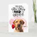 Search for golden retriever valentines day cards Heart
